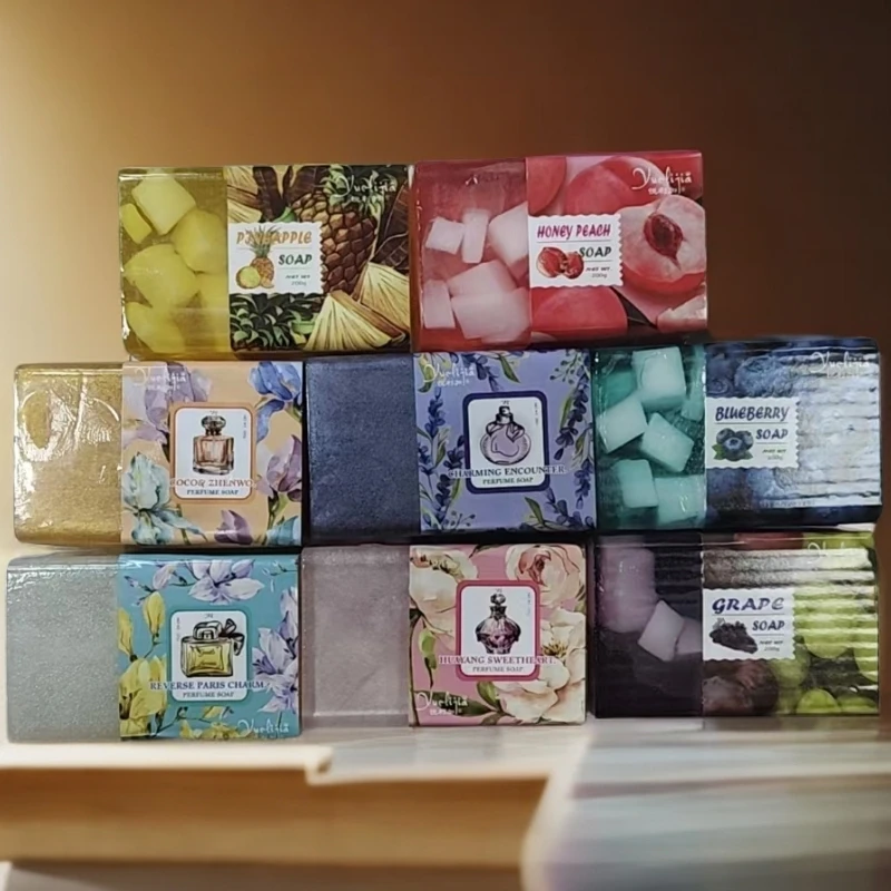 手工水果香水精油皂