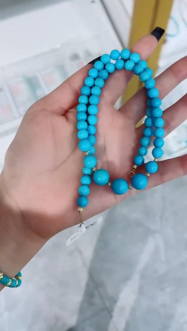 未镶嵌绿松石项链发货一件
