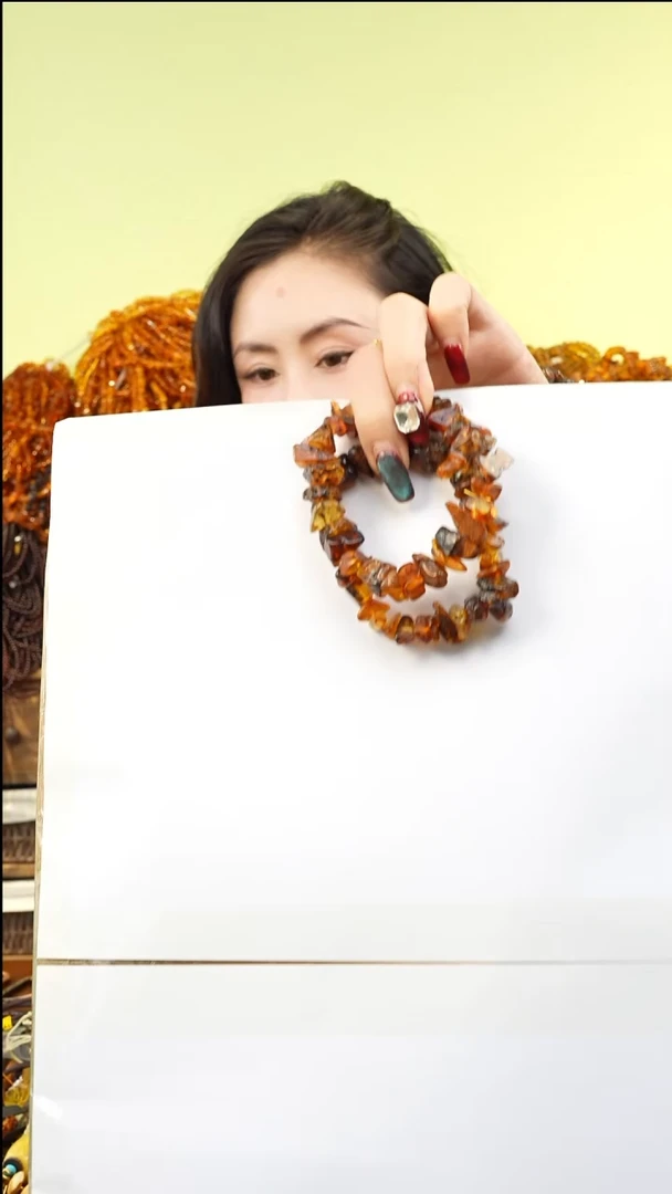 【闪购商品】琥珀手链未镶嵌多样性发一