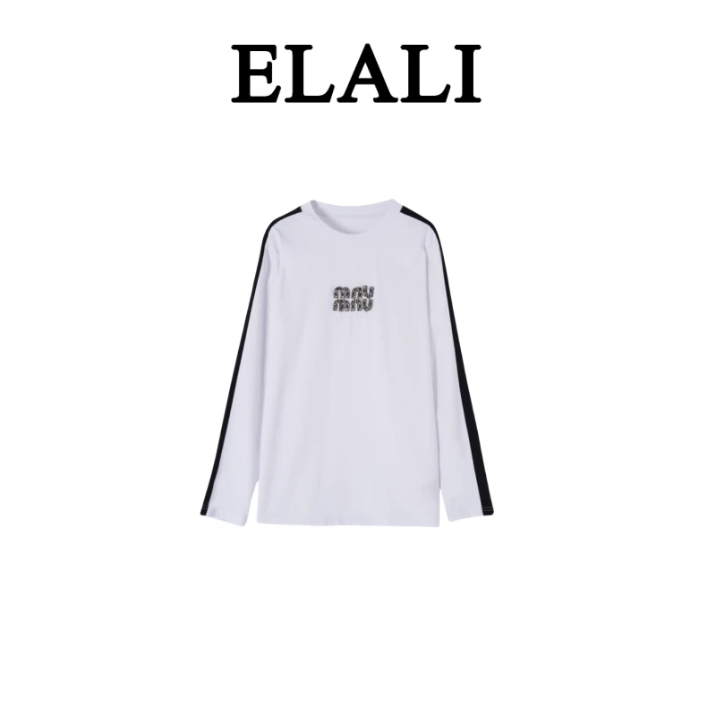 ELALI 百搭时尚卫衣 3056白色