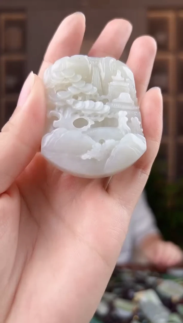 未镶嵌和田玉挂件拍一发一，拍一发一，