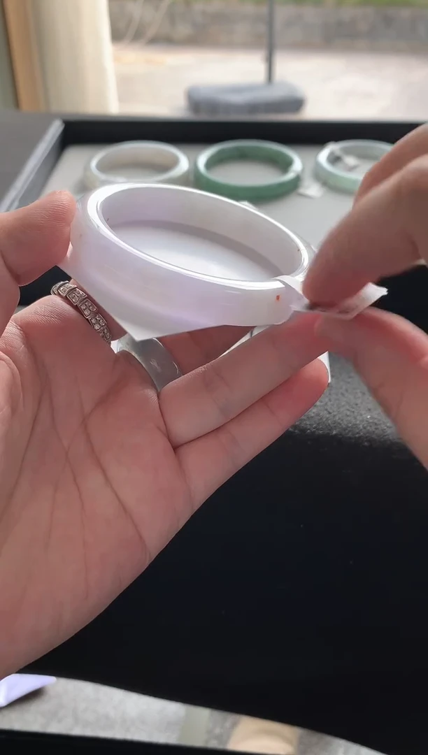 未镶嵌手镯翡翠56.2正圈Y4662买断