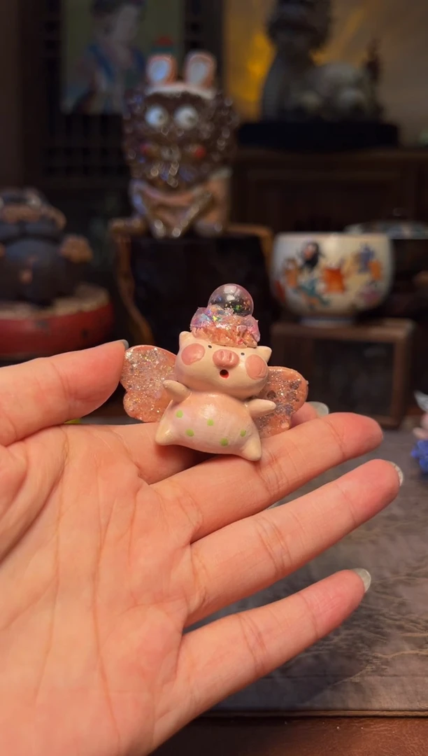 瓷片设计师手工手作款