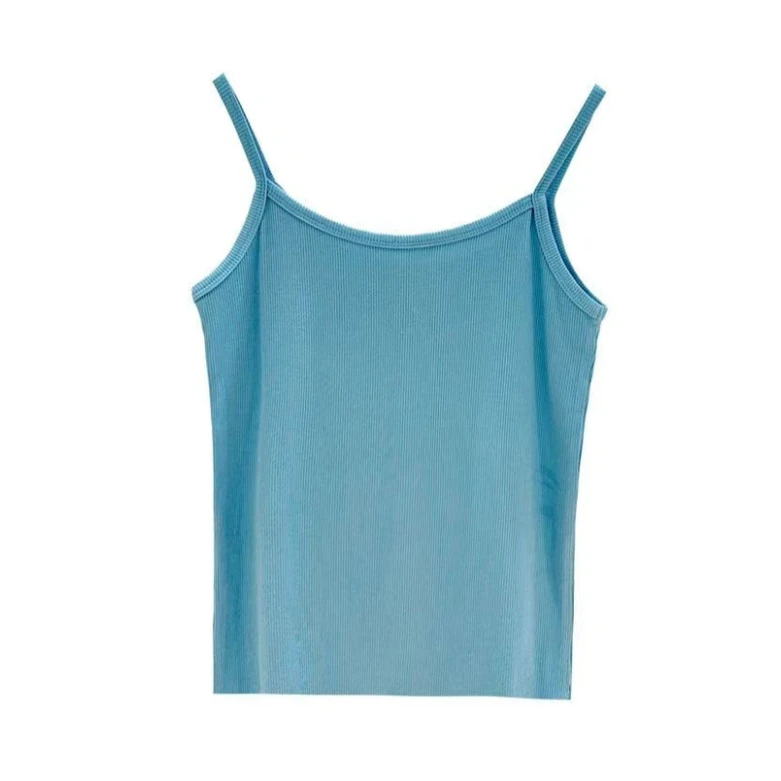 时尚百搭美背打底吊带背心2025夏季新款百搭高级感洋气无袖上衣