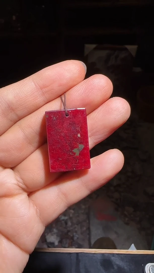 天然辰砂朱砂无事牌23