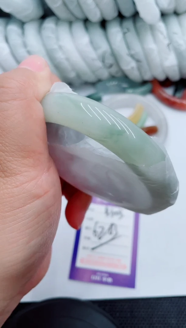 石英质玉手镯未镶嵌B303-62-63