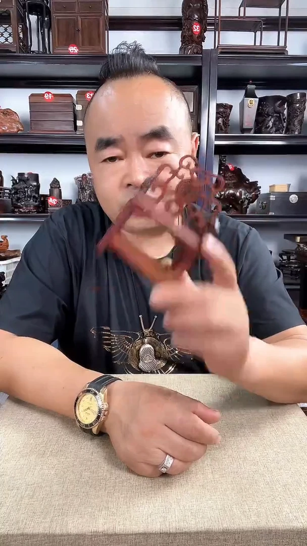 木太师椅1个老李红木工艺品