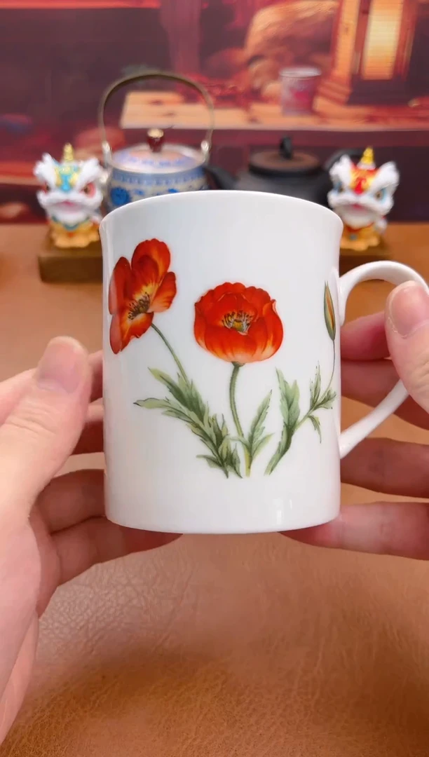 陶瓷茶具摆件旅行套组