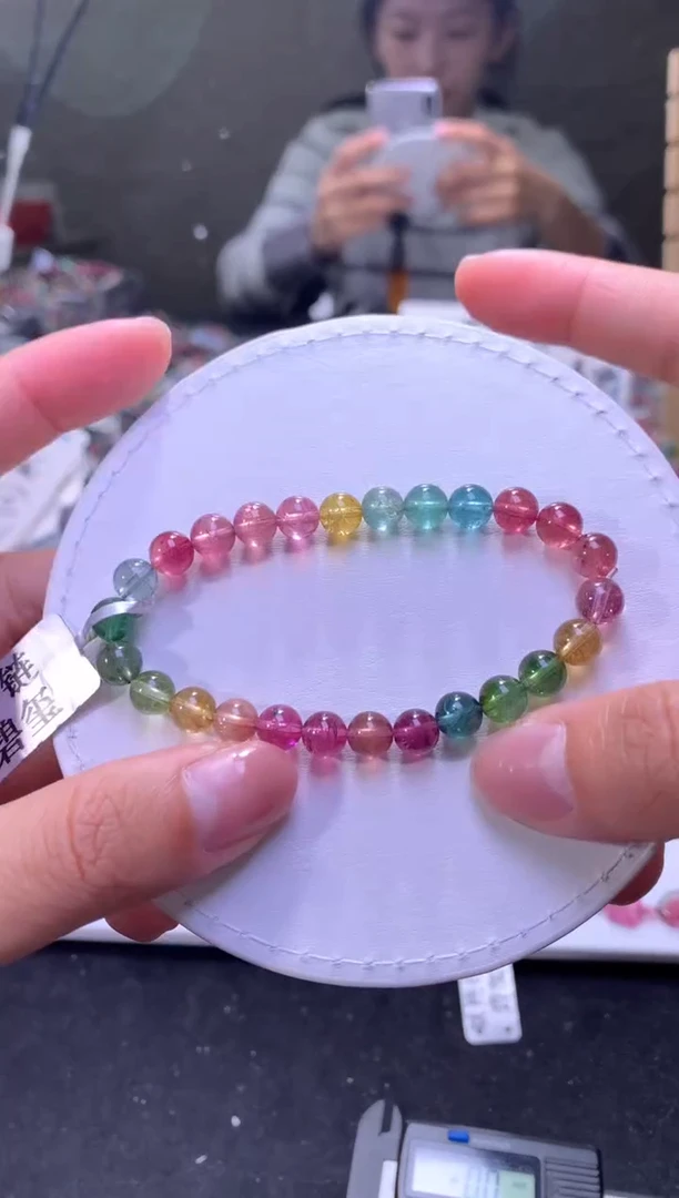 未镶嵌手串碧玺A13【天然碧玺】