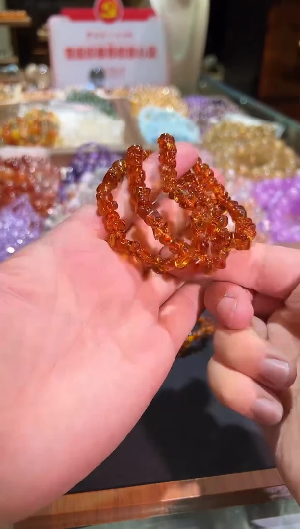 未镶嵌手链水晶黄水随型（多样性发一）