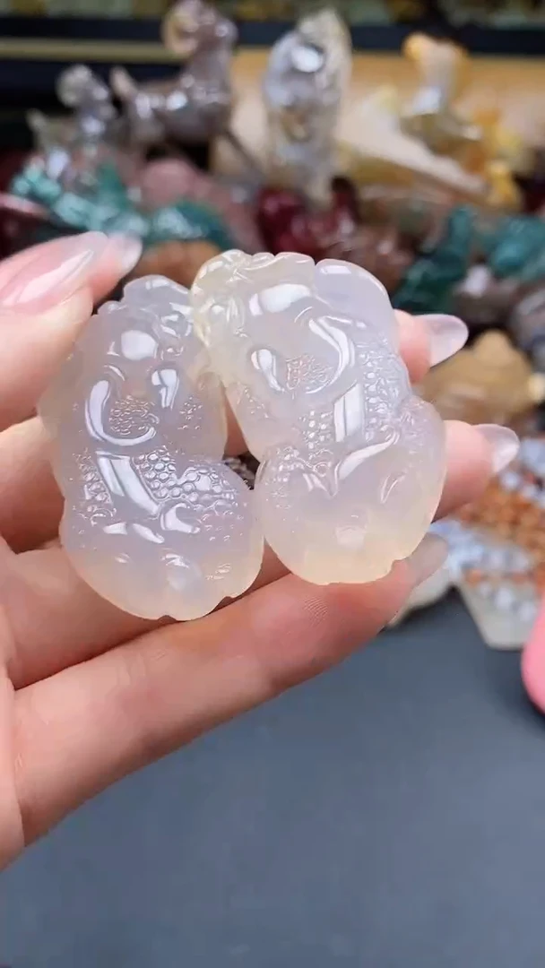 【闪购商品】玛瑙/玉髓颈饰未镶嵌dd