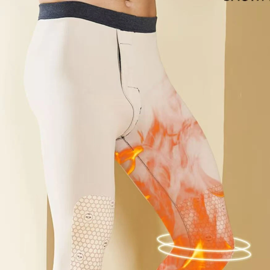 男士护膝保暖裤 5077-A116***