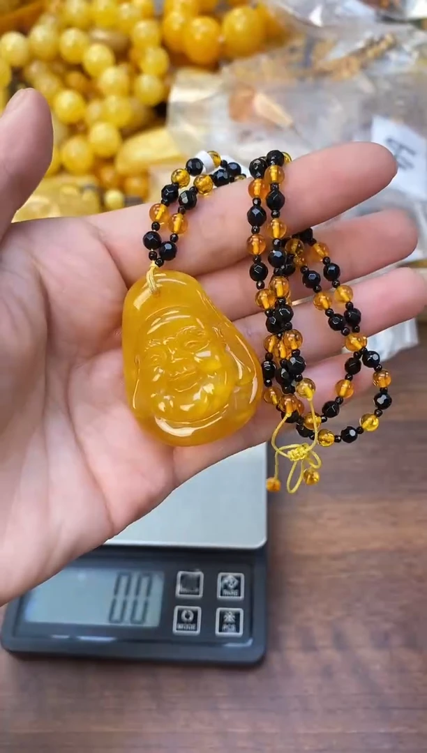 裸石琥珀未镶嵌天然琥珀蜜蜡