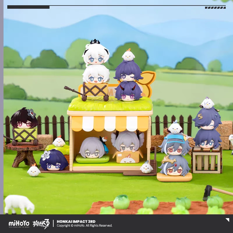 正版【崩坏3】牧场物语系列-超级叠叠乐盲盒代拆