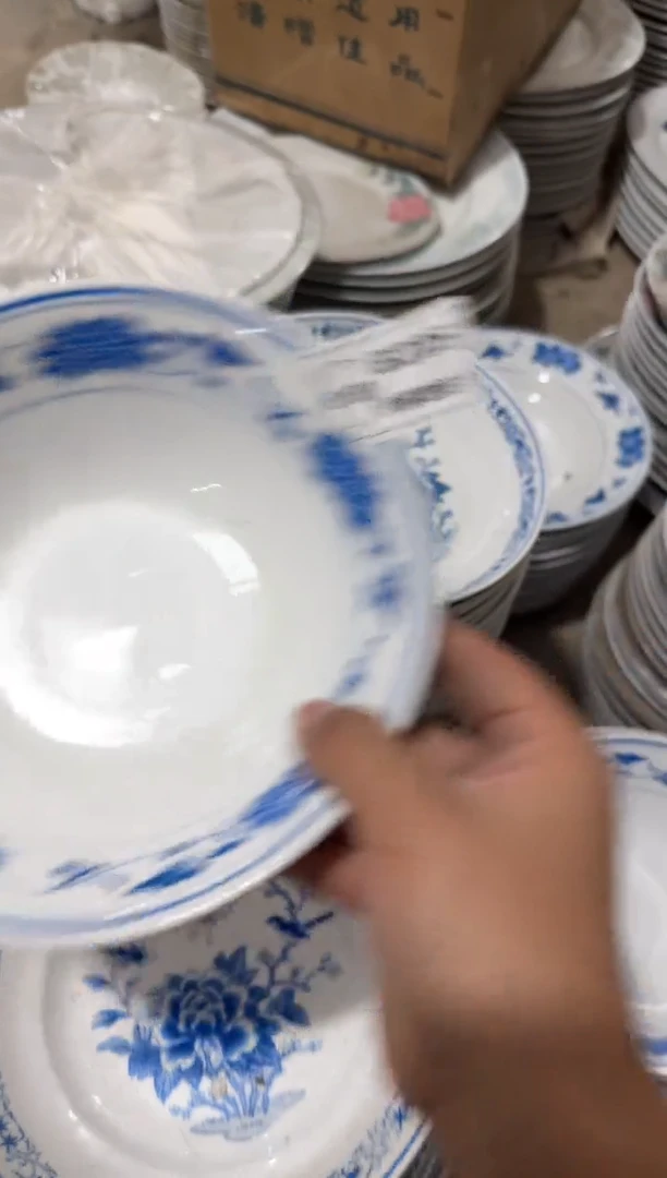 摆件风****淡碗17.5厘米有瑕请慎拍B205
