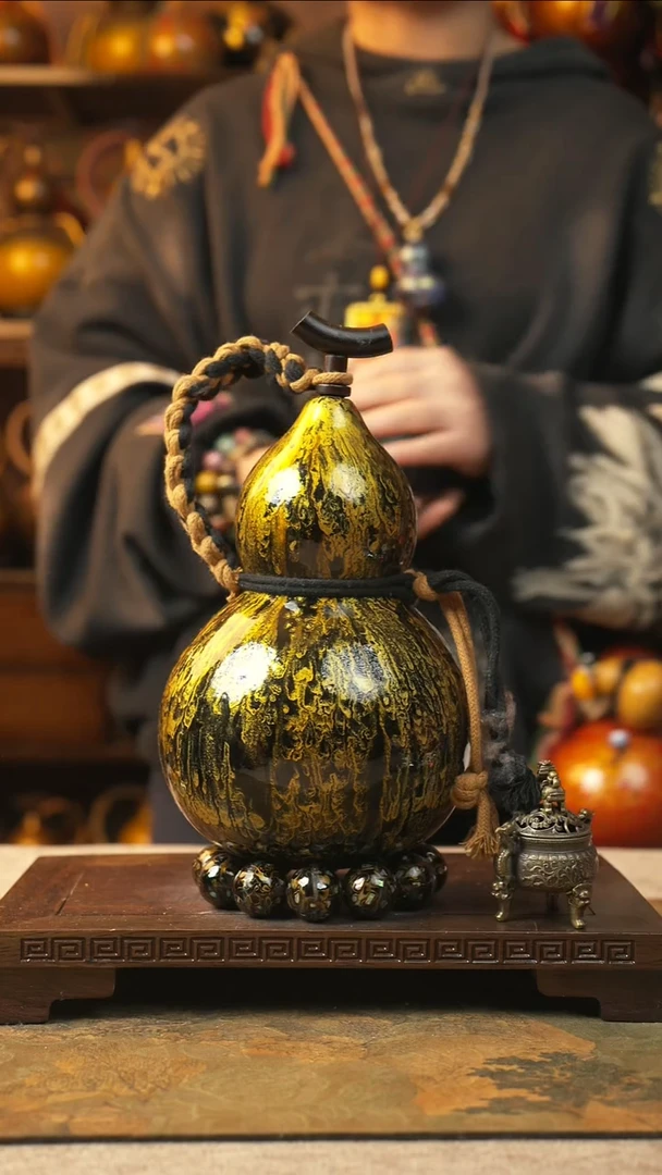 168大漆一物一拍记葫堂出品【不带手串】