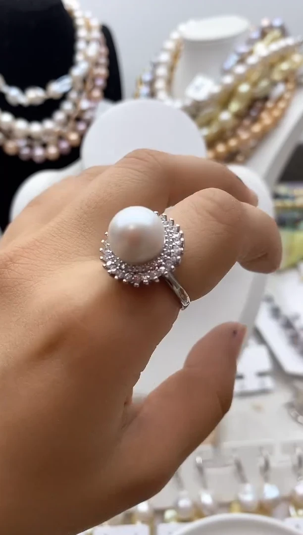 【闪购商品】淡水珍珠颈饰钛钢25