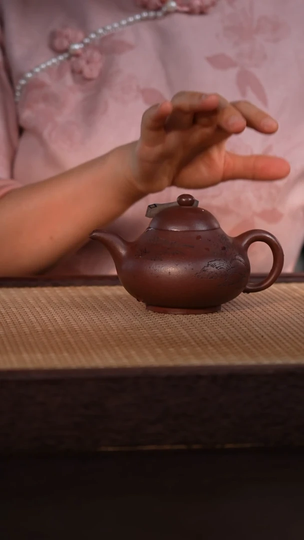 茶壶紫砂紫泥 250cc