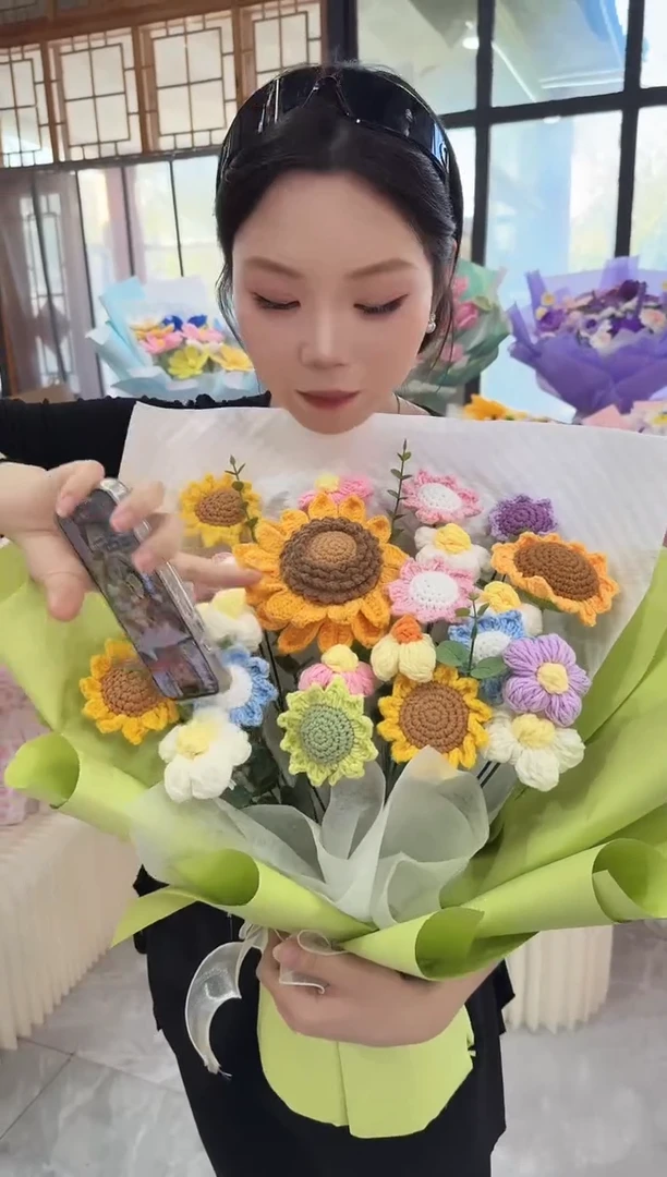 非遗手工定制花束，孤品清仓！！