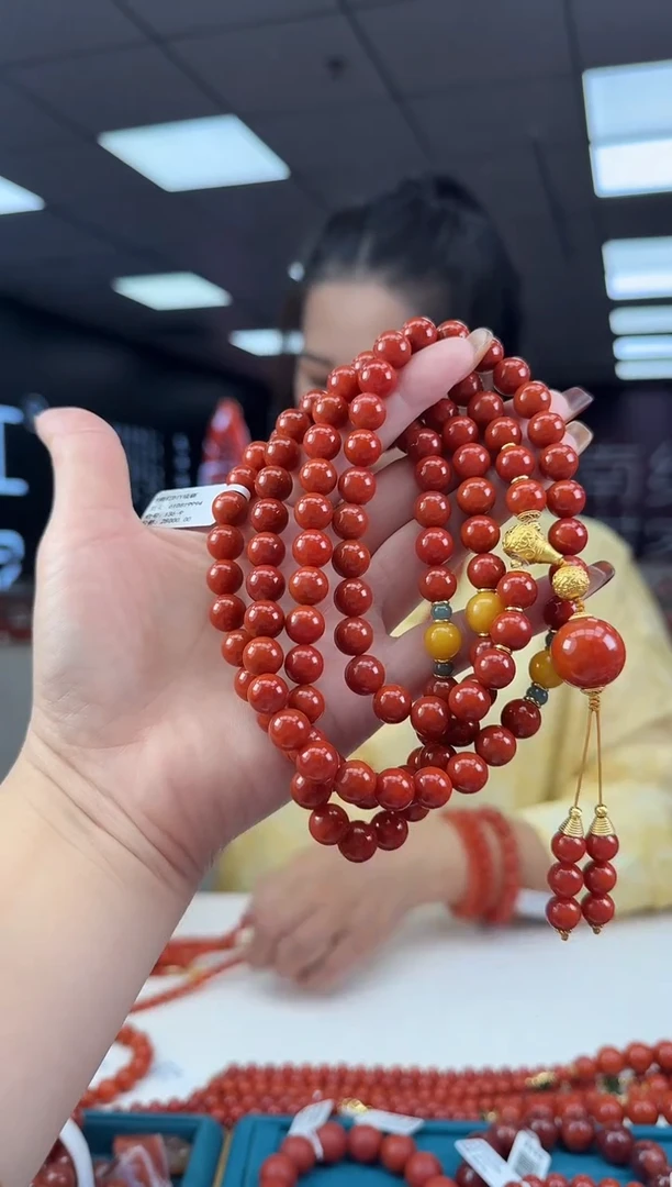 未镶嵌珠串南红玛瑙多样发其一/250926802999