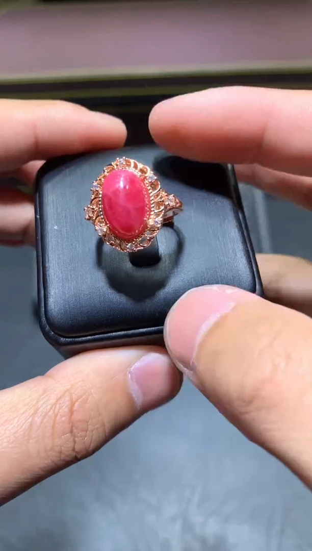 【闪购商品】蔷薇辉石戒指未镶嵌T79