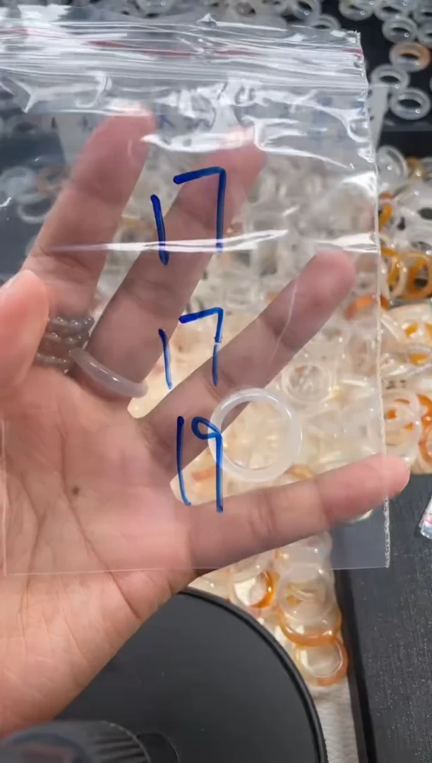 玛瑙/玉髓戒指未镶嵌17