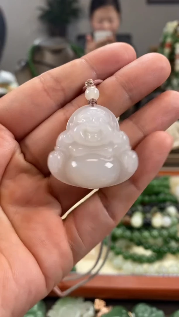 【闪购商品】和田玉颈饰未镶嵌精品佛公