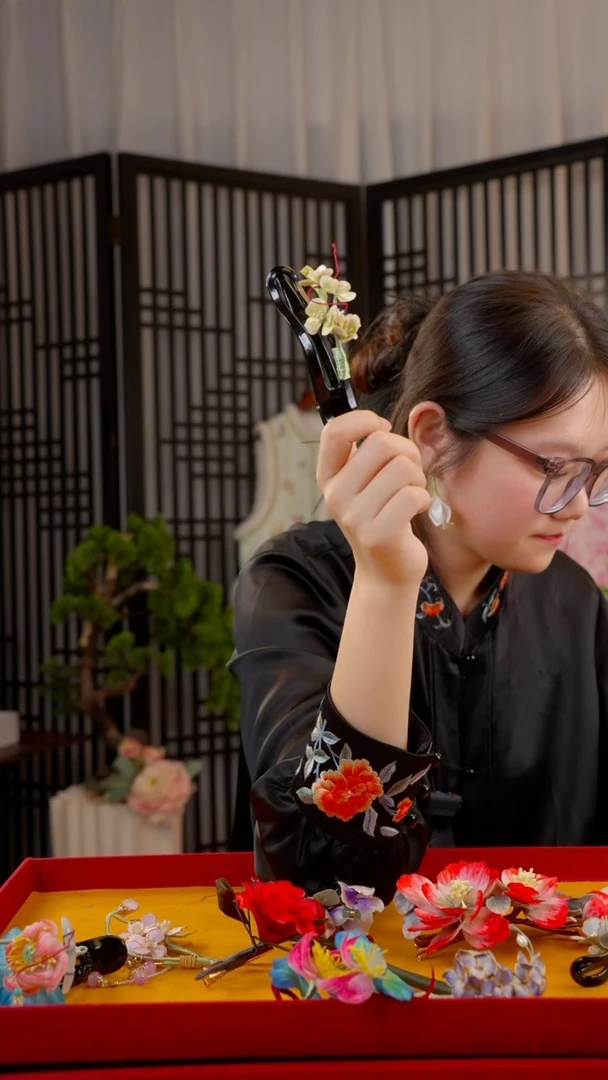 刺绣诺*非遗苏绣手工饰品