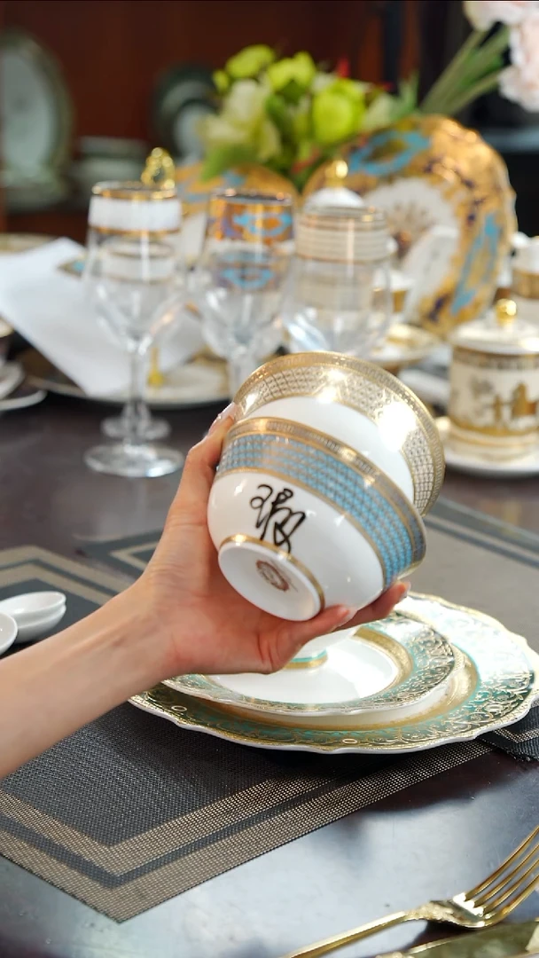 瓷片4.5英寸米饭碗2个