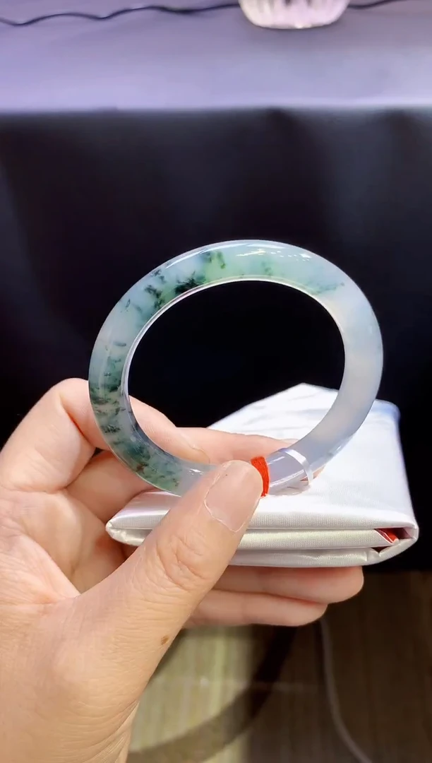 未镶嵌手镯翡翠翡翠手镯圈口55.7-t84