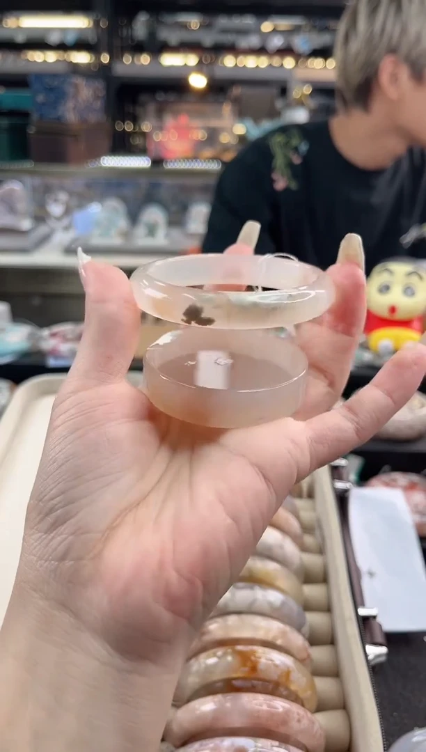 未镶嵌手镯石英质玉57圈口 （赠品镯心）3593248