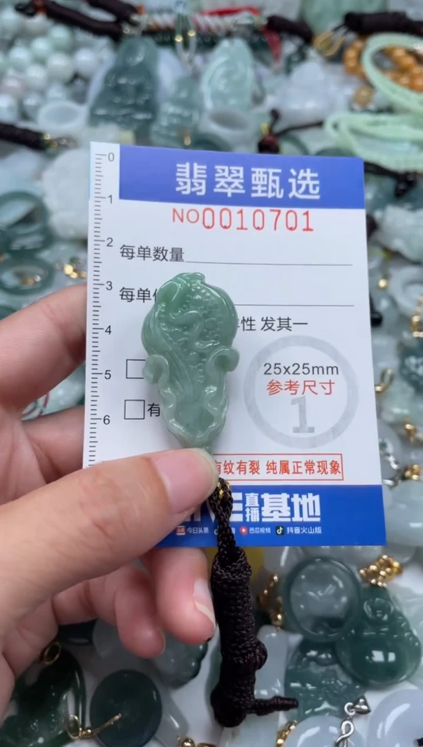 颈饰未镶嵌翡翠10701