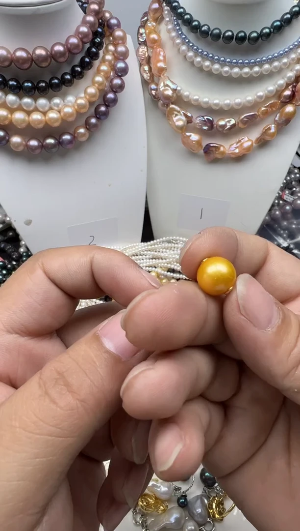 【闪购商品】淡水珍珠颈饰未镶嵌1