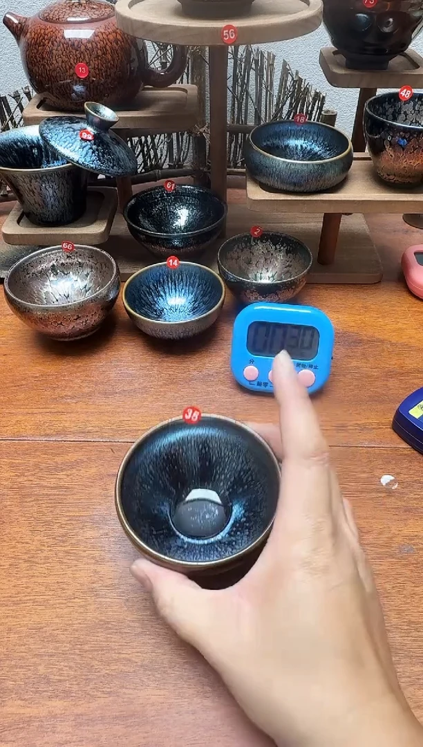 茶盏漳****家35号建盏工匠茶器