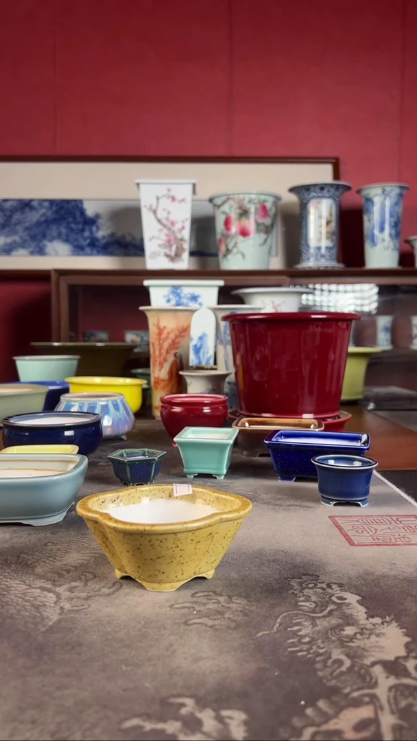 【闪购商品】福利高温色釉盆福利高温色釉盆