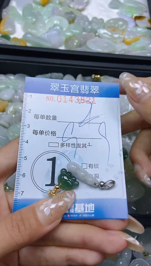翡翠未镶嵌颈饰闪购0143821
