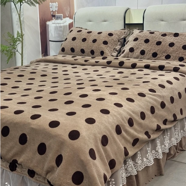 【粉丝福利—被套】200*230cm加厚升级款牛奶绒   被套 绗缝被罩亲肤