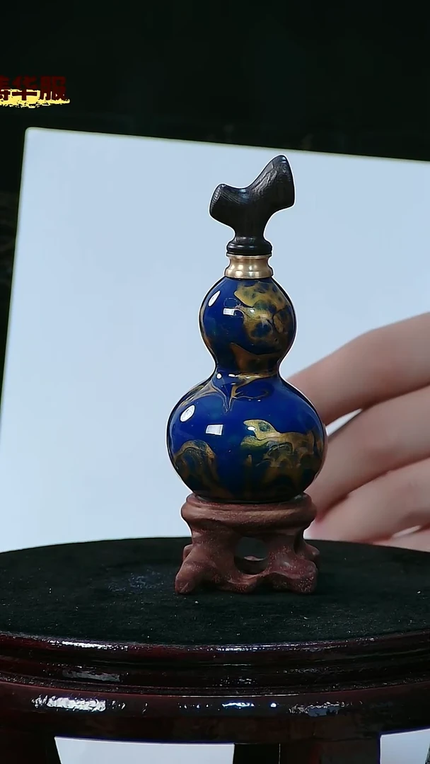 藤?*哥檀木塞葫芦把件 827