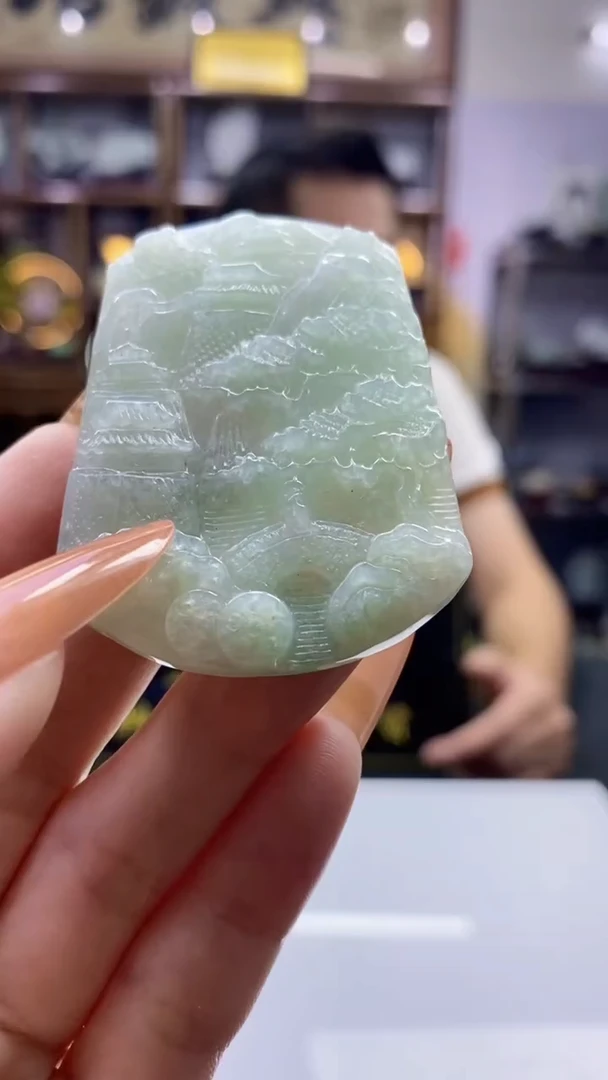 颈饰未镶嵌翡翠缅甸A货9849