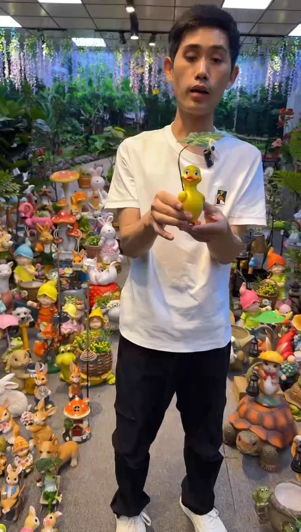 无花朵花园庭院摆件&00&