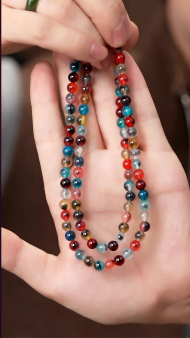 未镶嵌手串玛瑙/玉髓多样性发其1