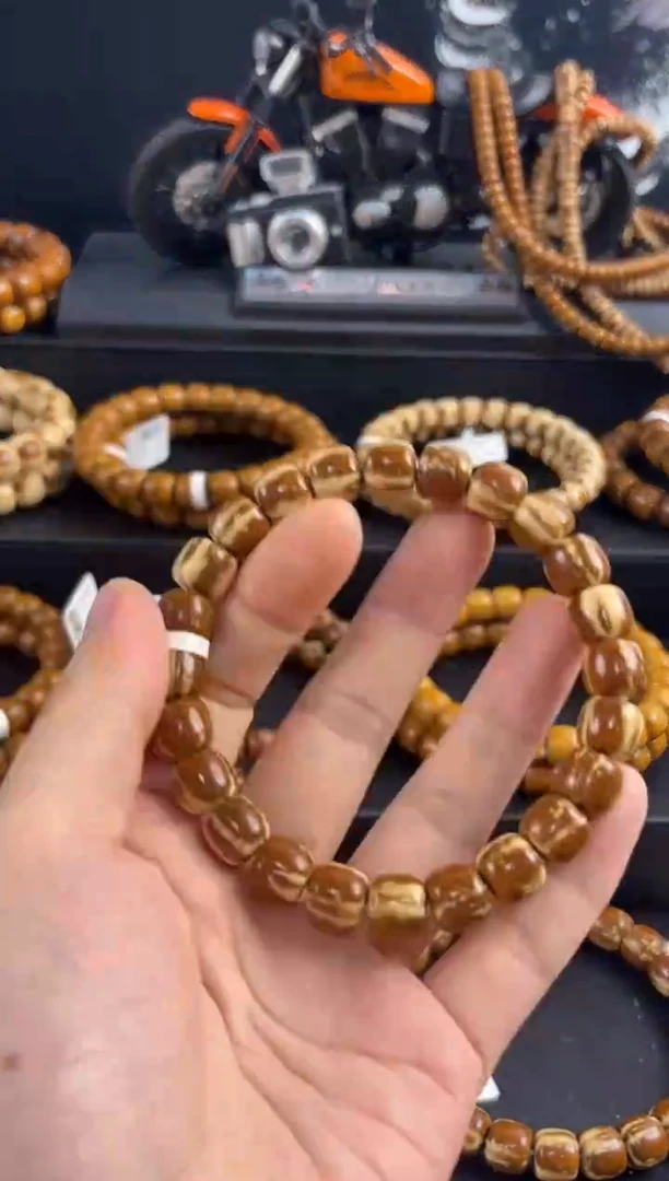 手串紫金鼠小*月紫金鼠精品西瓜纹实心老型10