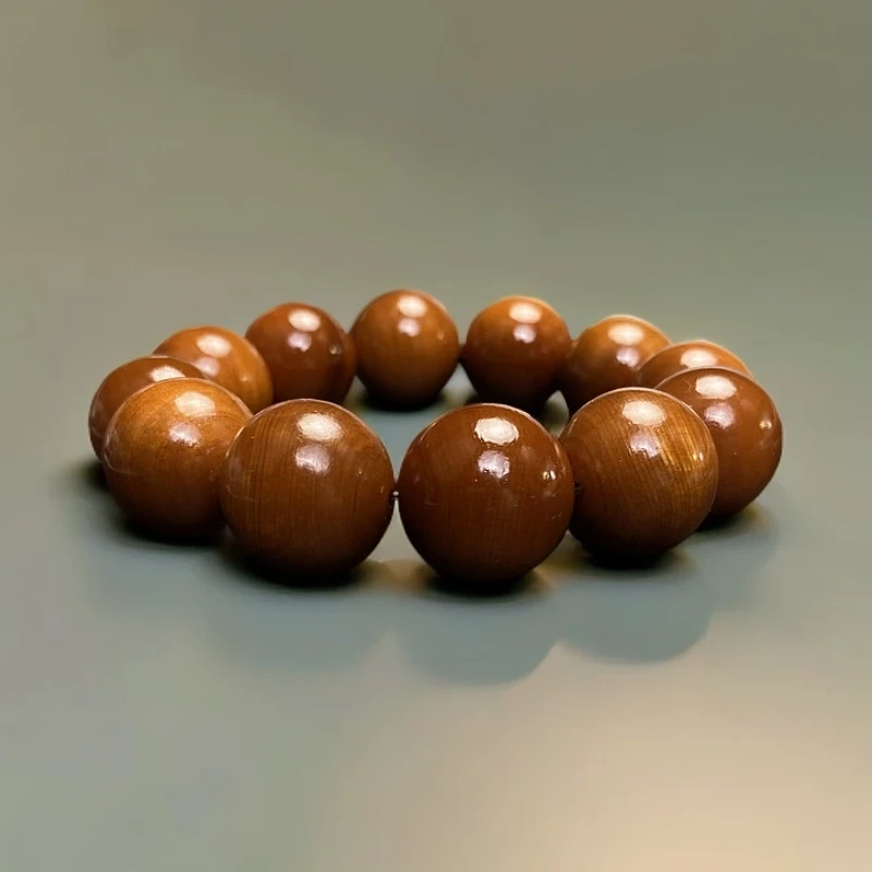 【老孙】高油玉化沉水崖柏2.0单圈手串