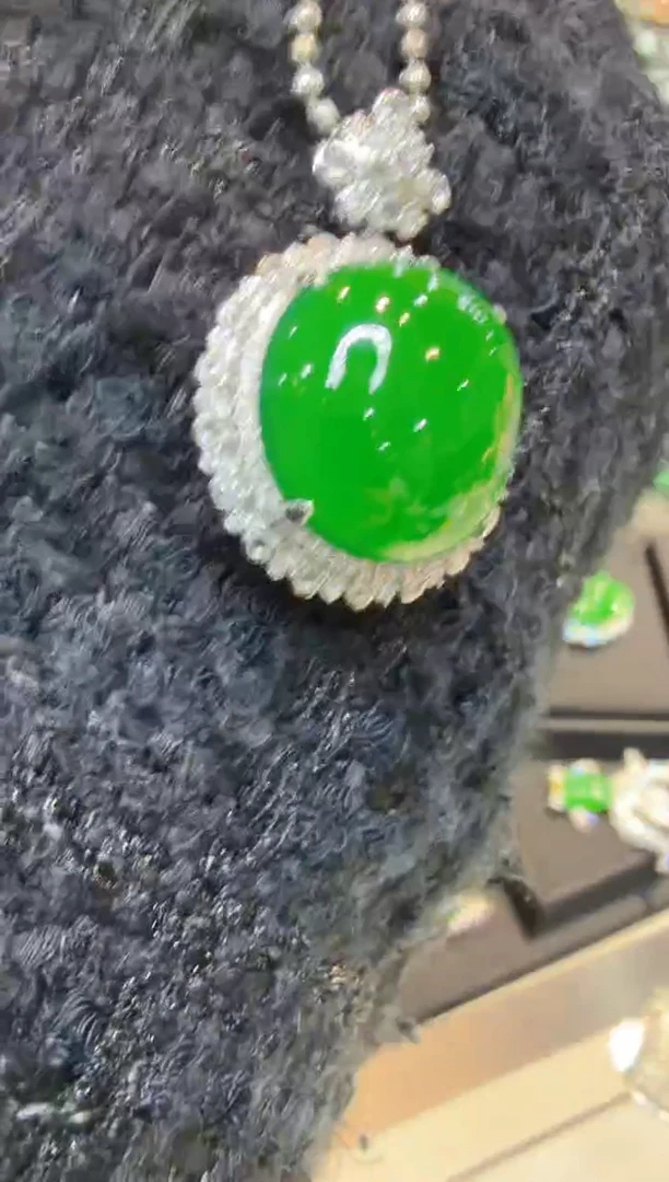 18K金镶嵌戒指翡翠多样性团购发一件