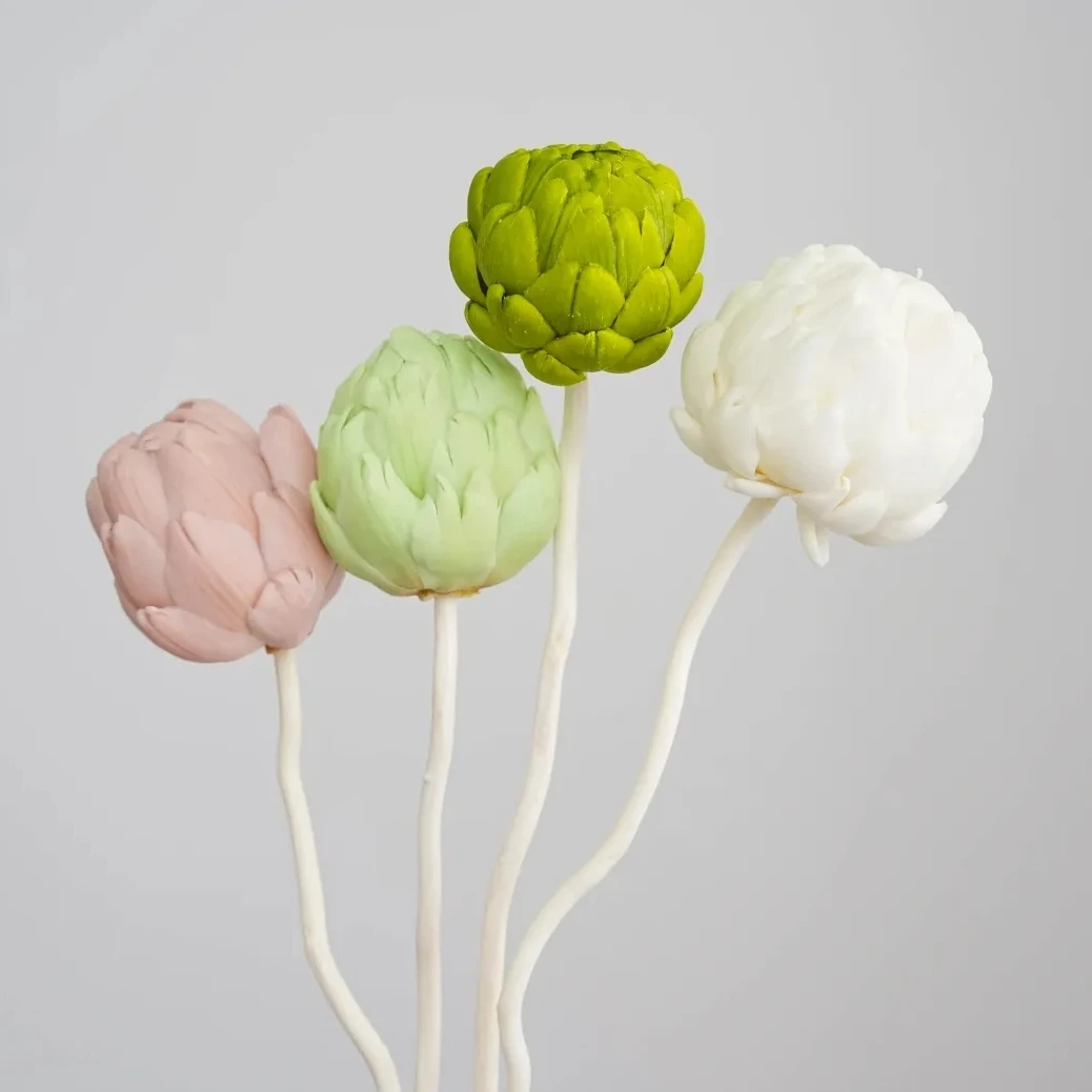 【那些花儿】永生洋蓟 精品家居插花装饰花束简约造型真花永生花