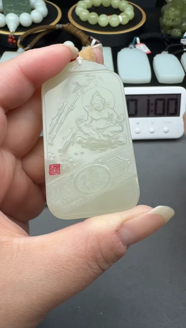 颈饰未镶嵌和田玉4