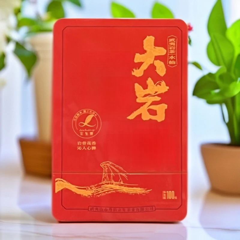 立生牌大岩水仙武夷山岩茶浓香型茶叶小泡袋包装100g乌龙茶茶叶