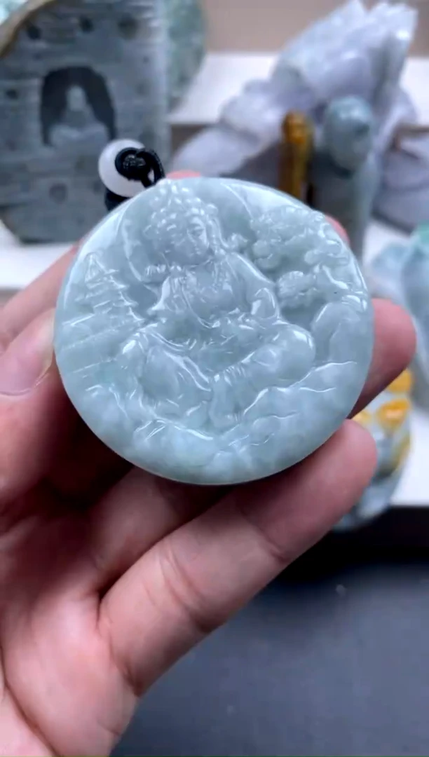 吊坠(不含链)未镶嵌翡翠1