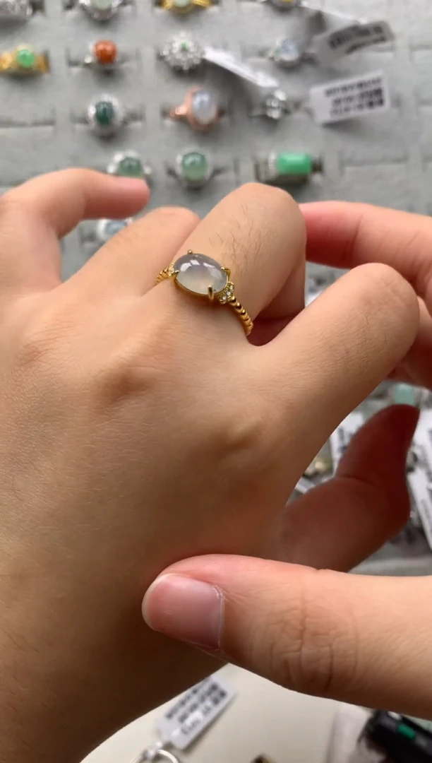 银S925镶嵌戒指翡翠26