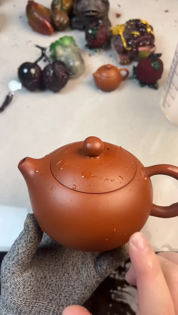 福利420毫升朱泥西施+壶绳